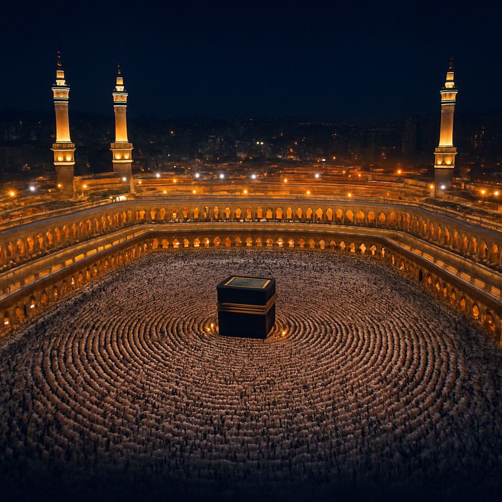 Al-Masjid Al-Haram at Night
