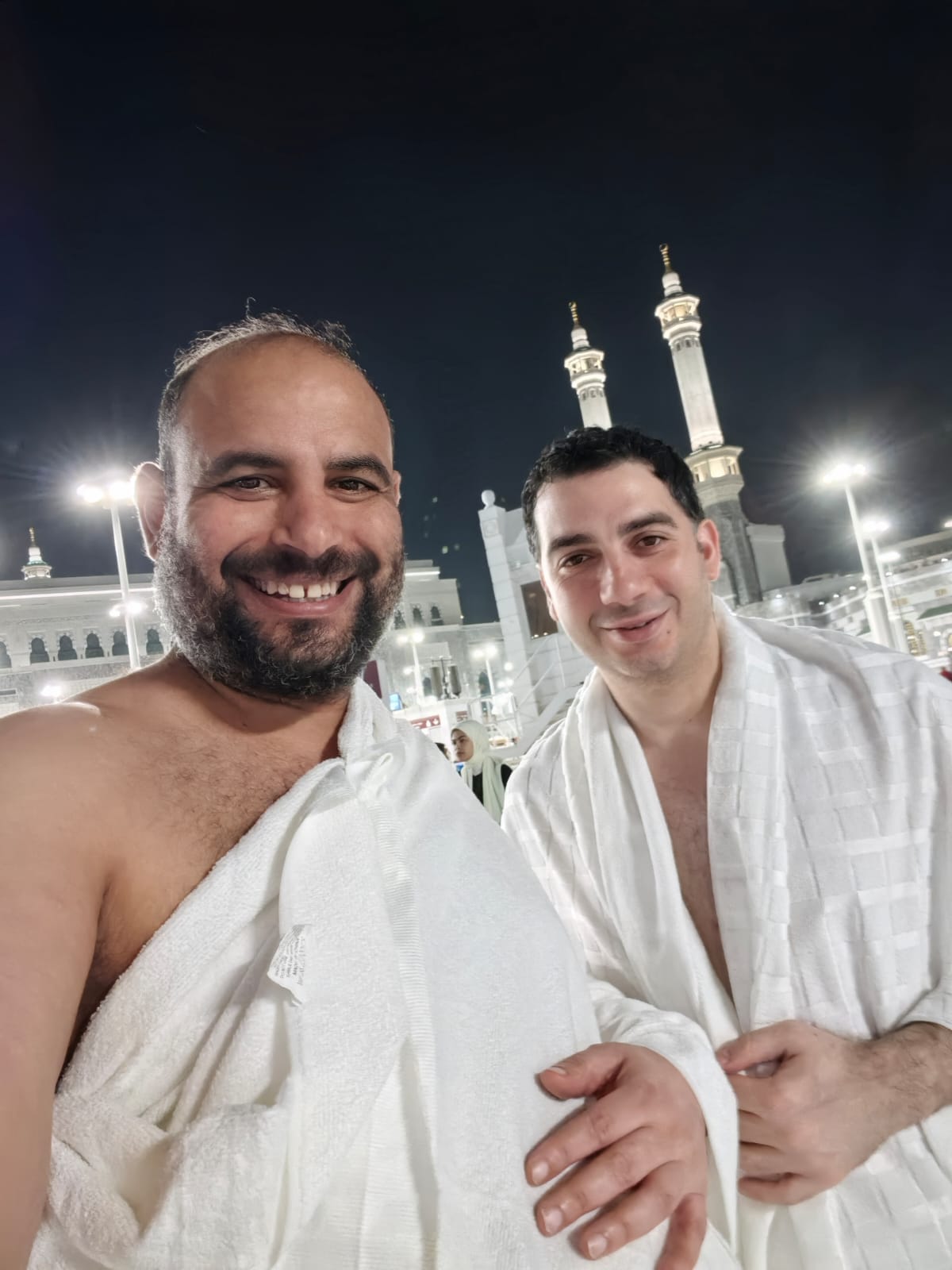 A shared faith-filled moment at the Haram